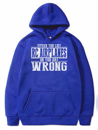 Thumbnail for Either You Like RC Airplanes Or Wrong PULLOVER THE AV8R