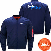 Thumbnail for Touch the sky Pilot pilots quote JACKET THE AV8R