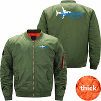 Thumbnail for Touch the sky Pilot pilots quote JACKET THE AV8R