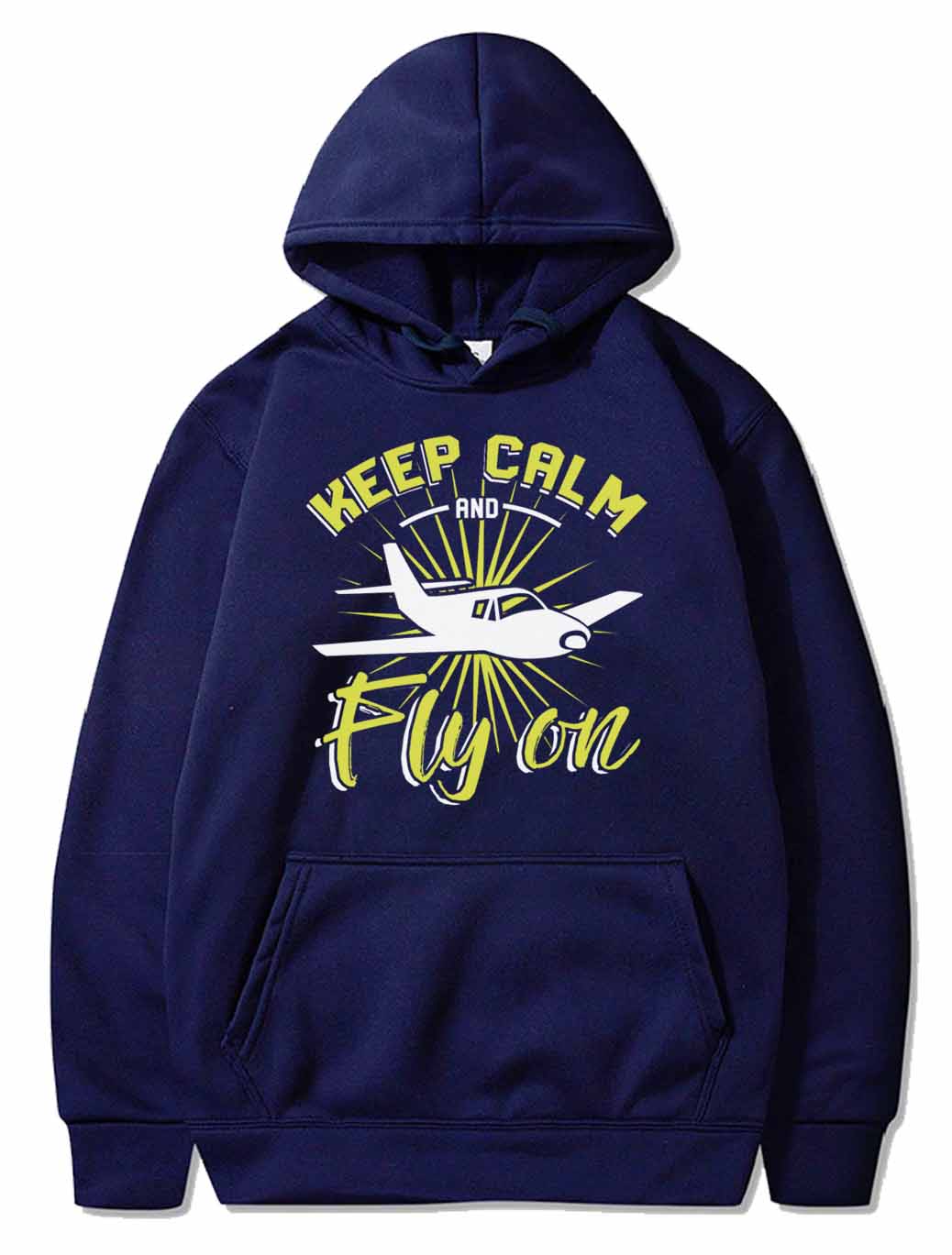 keep calm and fly on pilo PULLOVER THE AV8R