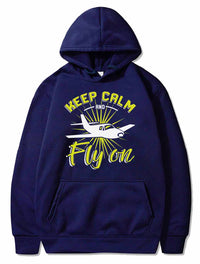 Thumbnail for keep calm and fly on pilo PULLOVER THE AV8R