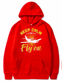 Thumbnail for keep calm and fly on pilo PULLOVER THE AV8R