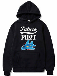 Thumbnail for Future Pilot Childs Airplane Job Gift PULLOVER THE AV8R