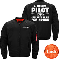 Thumbnail for Funny Aviation Gift Idea For A Pilot JACKET THE AV8R