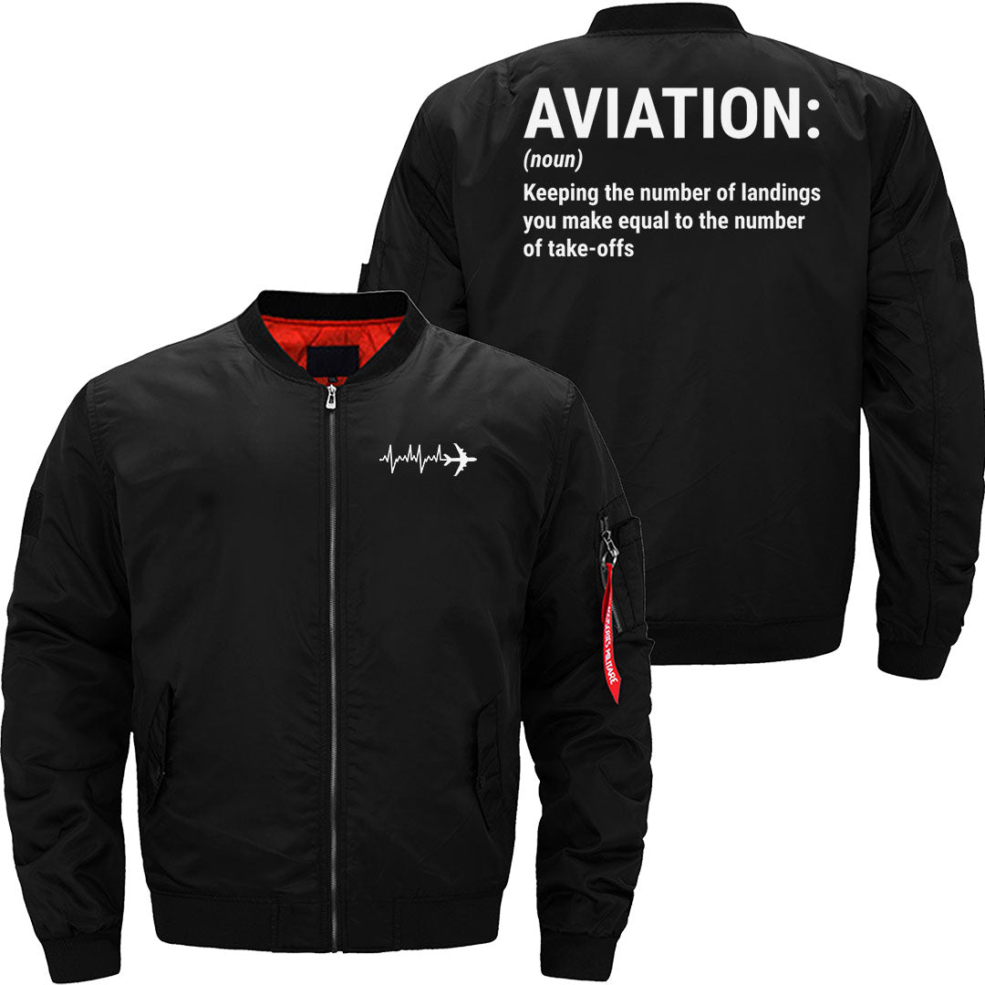 Funny Aviation Definition Pilot Gift JACKET THE AV8R