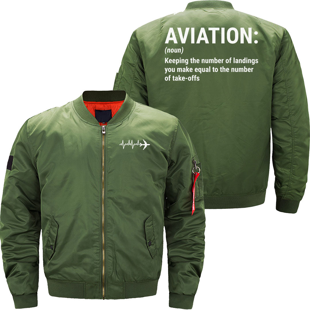 Funny Aviation Definition Pilot Gift JACKET THE AV8R