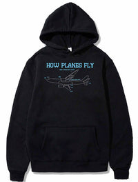Thumbnail for Cool AEROSPACE ENGINEER Tee How Planes Fly PULLOVER THE AV8R