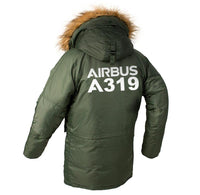 Thumbnail for AIRBUS A319 DESIGNED WINTER N3B PUFFER COAT THE AV8R
