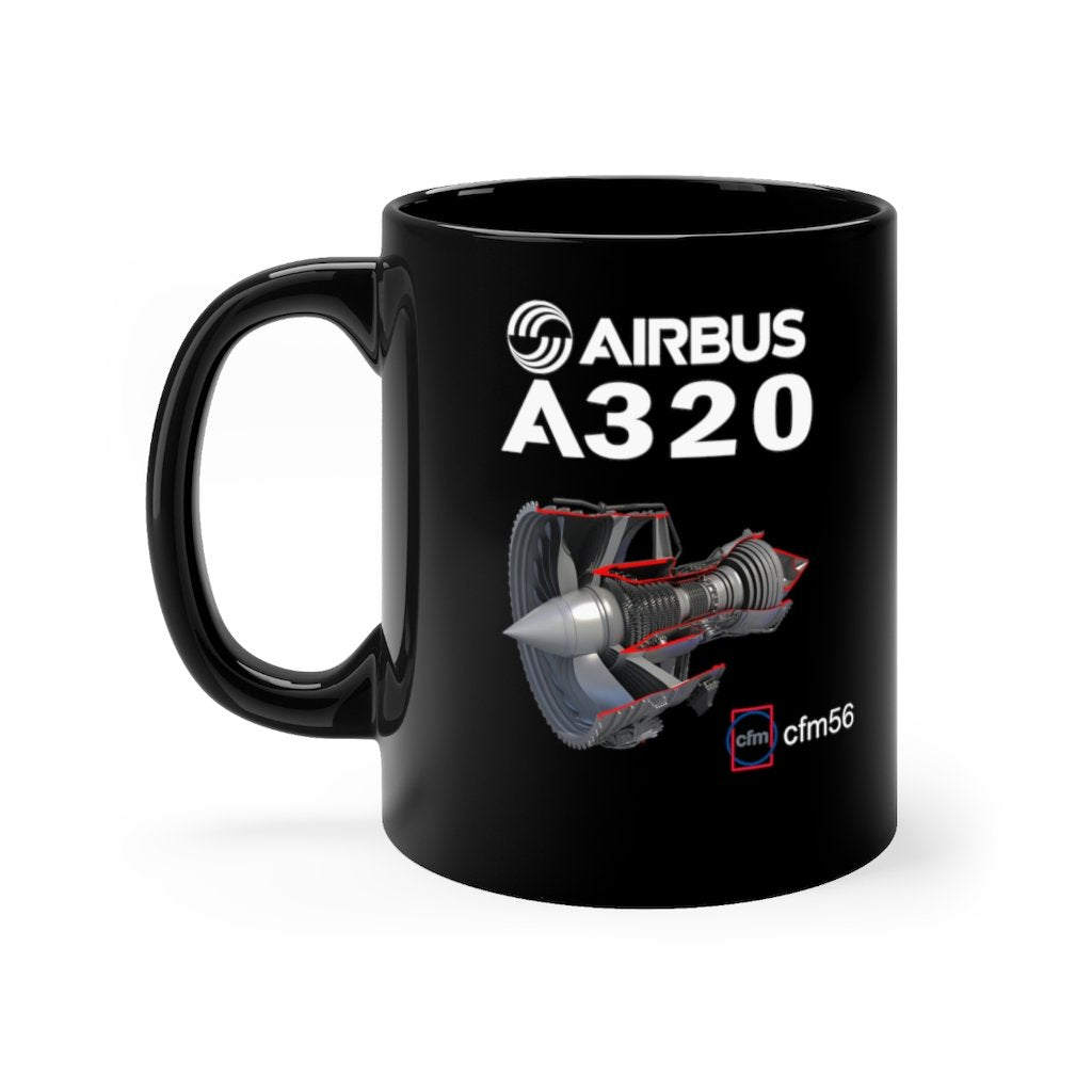 AIRBUS A320  DESIGNED MUG Printify
