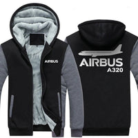 Thumbnail for AIRBUS A320 DESIGNED ZIPPER SWEATERS THE AV8R