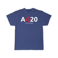 Thumbnail for Airbus A320 love at first flight Aviation Pilot T-Shirt THE AV8R