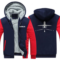 Thumbnail for AIRBUS A320 RUNWAY DESIGNED ZIPPER SWEATERS THE AV8R