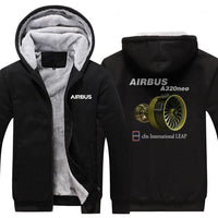 Thumbnail for AIRBUS A320NEO CMF DESIGNED ZIPPER SWEATERS THE AV8R