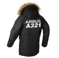Thumbnail for AIRBUS A321 DESIGNED WINTER N3B PUFFER COAT THE AV8R