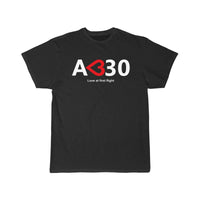 Thumbnail for Airbus A330 Love at First Flight Aviation Pilot T-Shirt THE AV8R