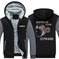 Thumbnail for AIRBUS A330 PW4000 DESIGNED ZIPPER SWEATERS THE AV8R