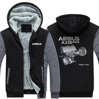 Thumbnail for AIRBUS A330NEO TRENT 7000 DESIGNED ZIPPER SWEATERS THE AV8R
