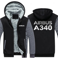 Thumbnail for AIRBUS A340 DESIGNED ZIPPER SWEATERS THE AV8R
