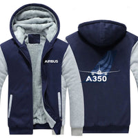 Thumbnail for AIRBUS A350 DESIGNED ZIPPER SWEATERS THE AV8R