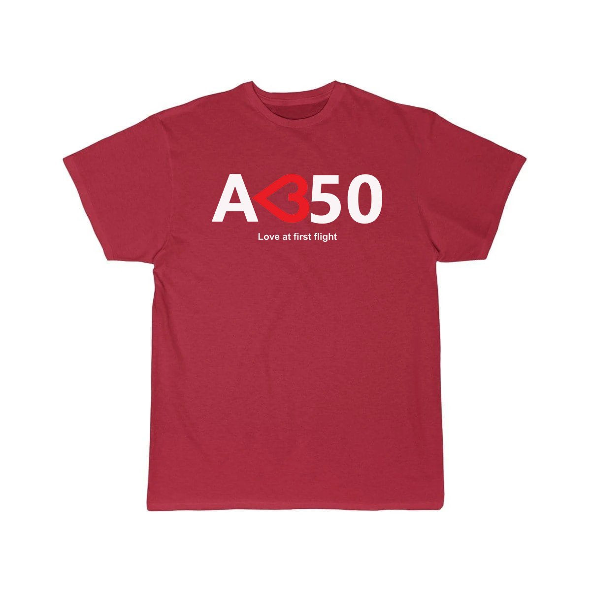 Airbus A350 Love  At First Flight Aviation Pilot T-Shirt THE AV8R