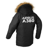 Thumbnail for AIRBUS A380 DESIGNED WINTER N3B PUFFER COAT THE AV8R