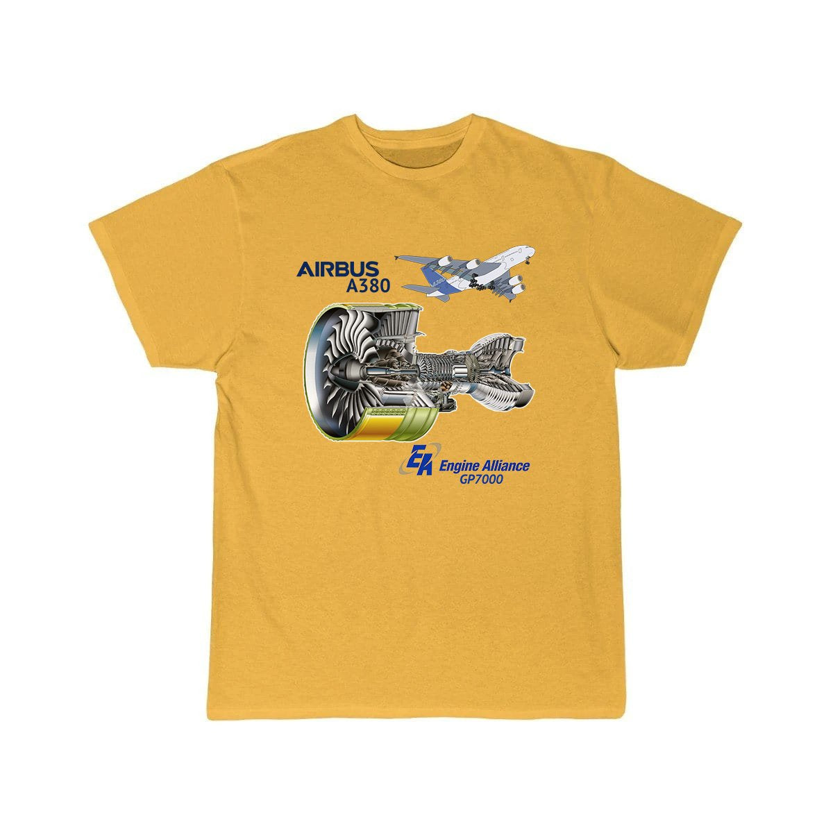 Airbus A380 Engine Alliance GP700 Aviation Pilot T-Shirt THE AV8R
