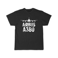 Thumbnail for Airbus A380 Fade Aviation Pilot T-Shirt THE AV8R