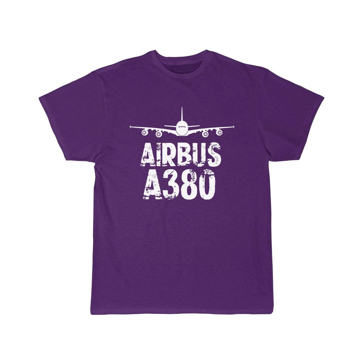 Airbus A380 Fade Aviation Pilot T-Shirt THE AV8R