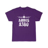 Thumbnail for Airbus A380 Fade Aviation Pilot T-Shirt THE AV8R