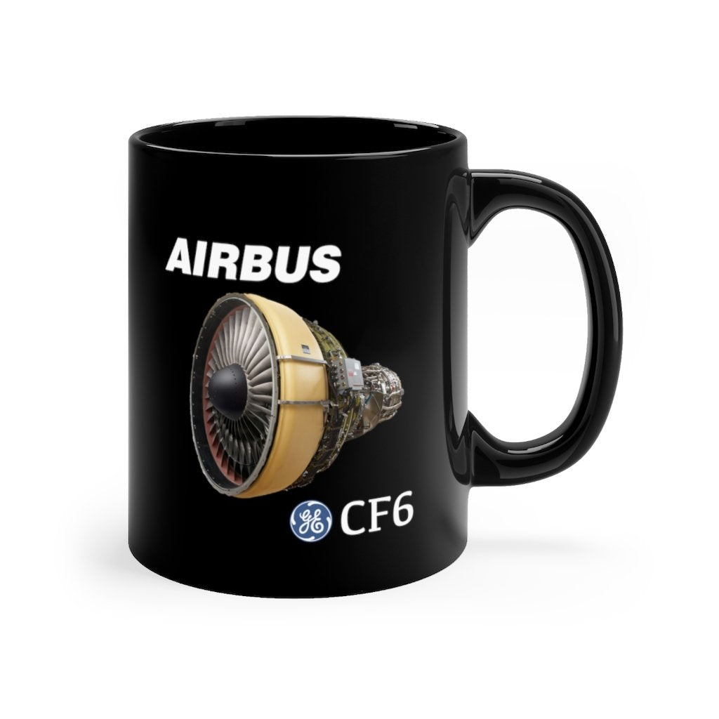AIRBUS CF6  DESIGNED MUG Printify