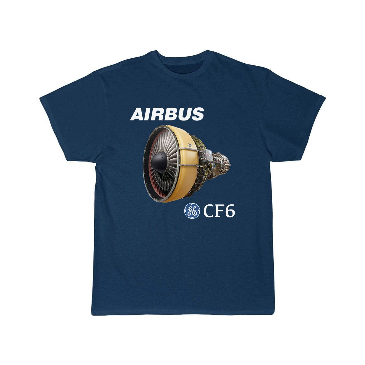 Airbus CF6 Aviation Pilot T-Shirt THE AV8R