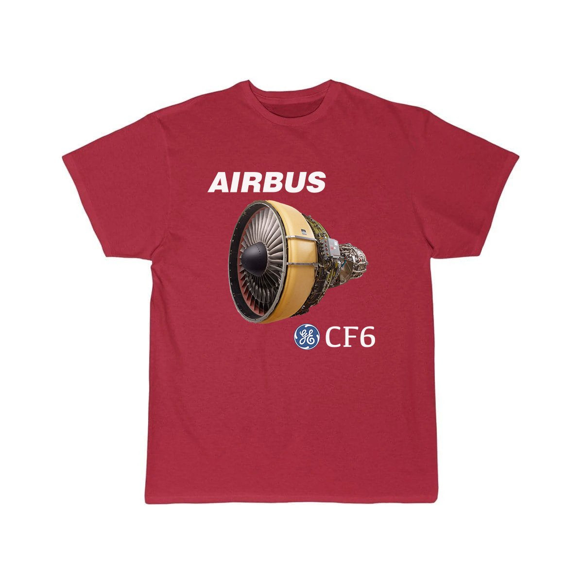 Airbus CF6 Aviation Pilot T-Shirt THE AV8R