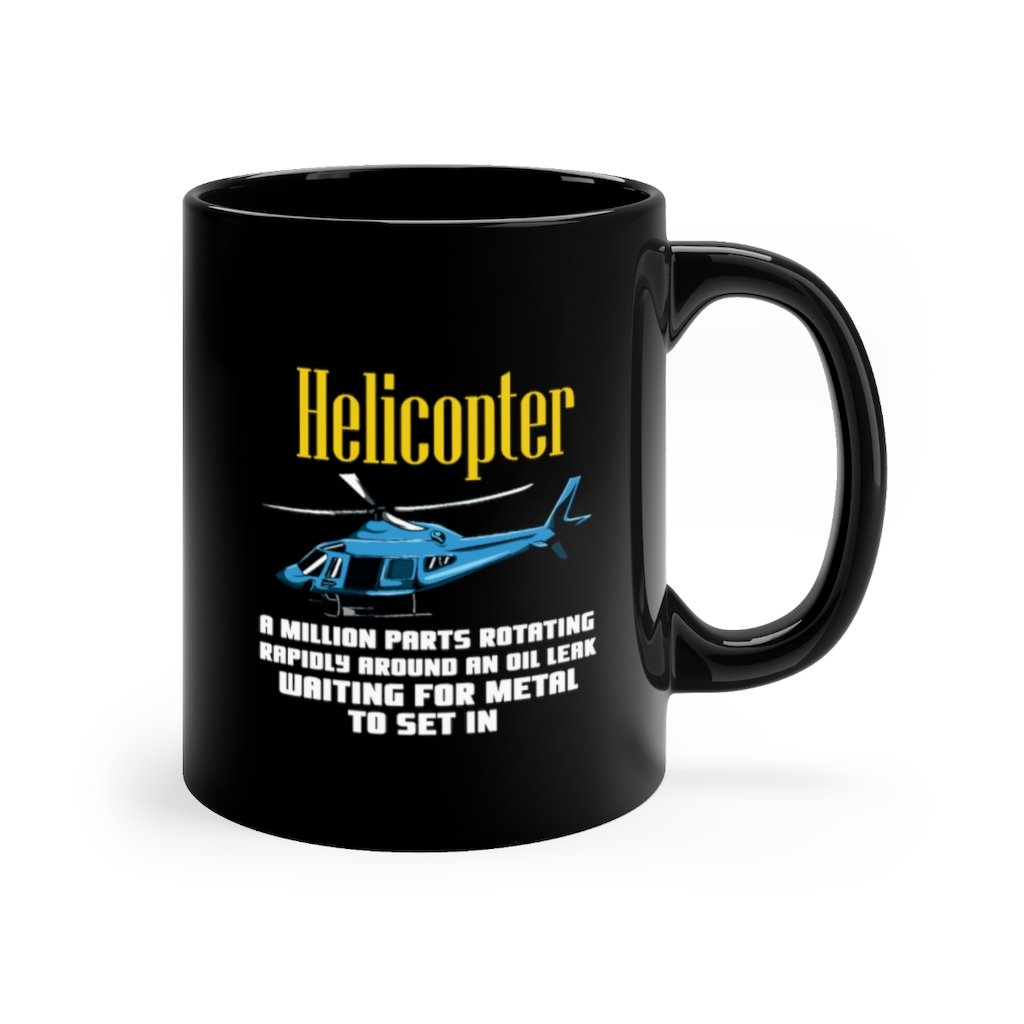 HELICOPTER DESIGNED - MUG Printify