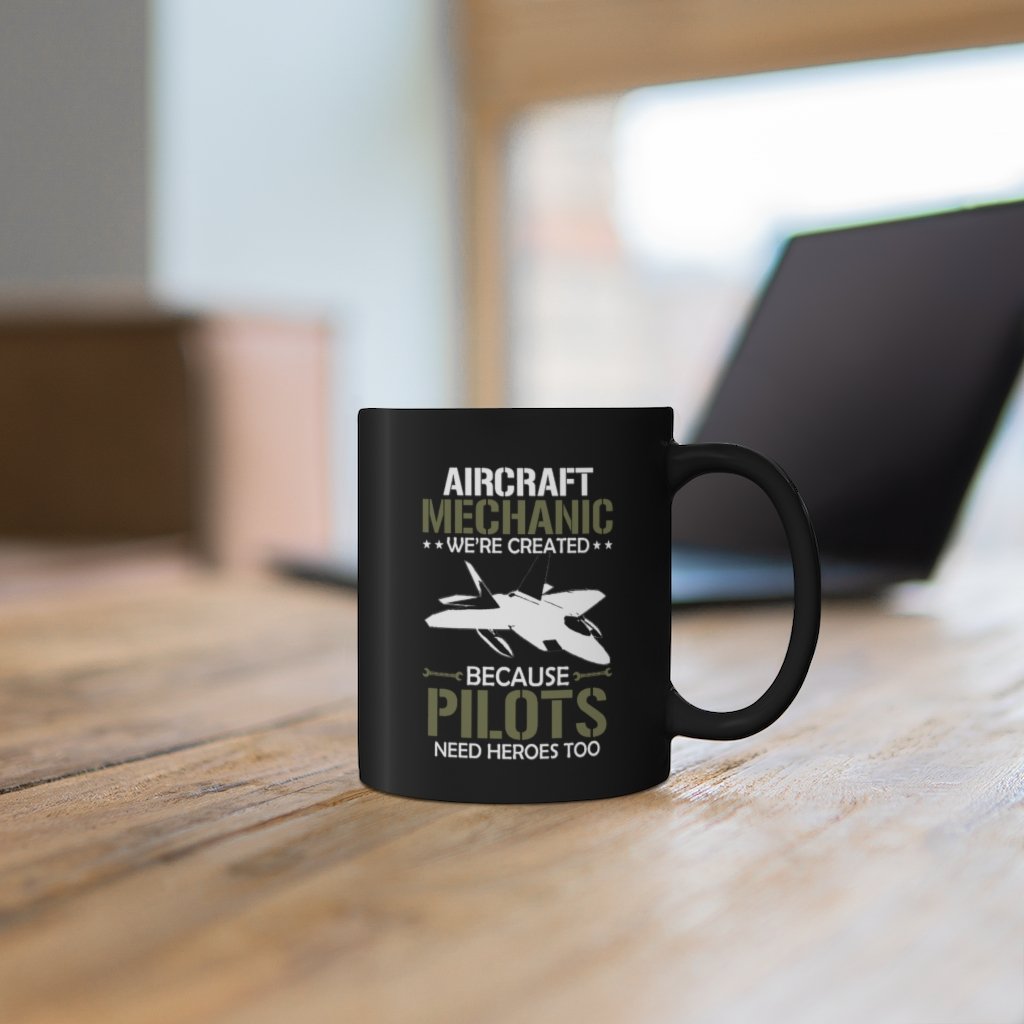 AIRCRAFT MECHANIC DESIGNED - MUG Printify