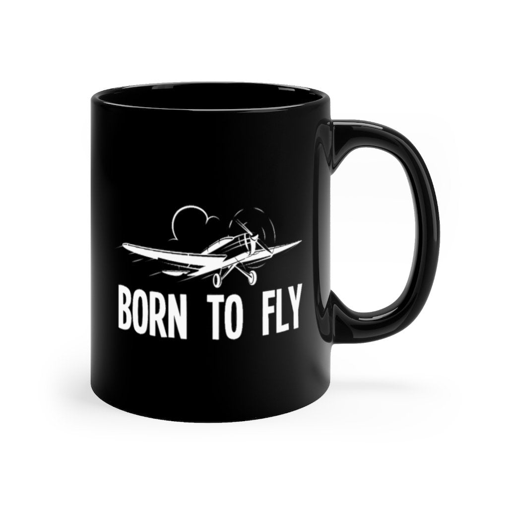 BORN TO FLY DESIGNED - MUG Printify