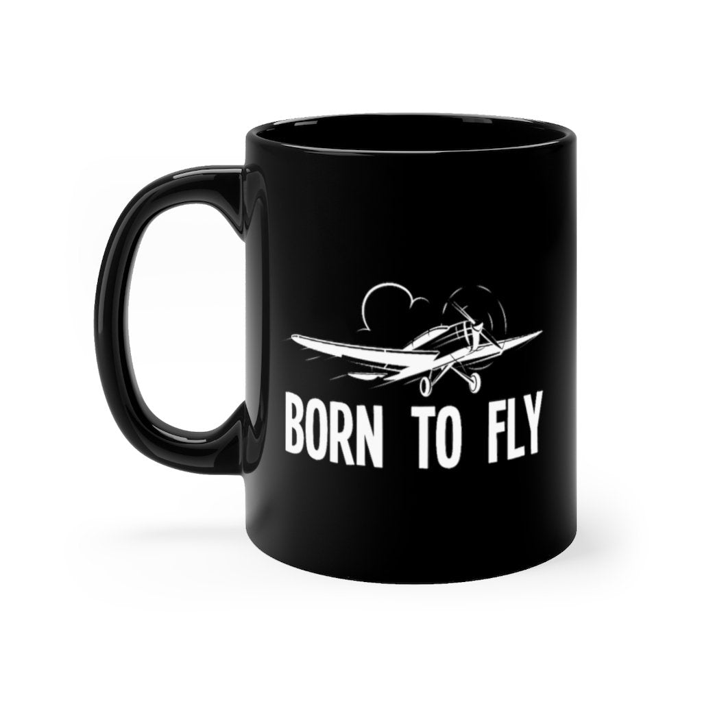 BORN TO FLY DESIGNED - MUG Printify