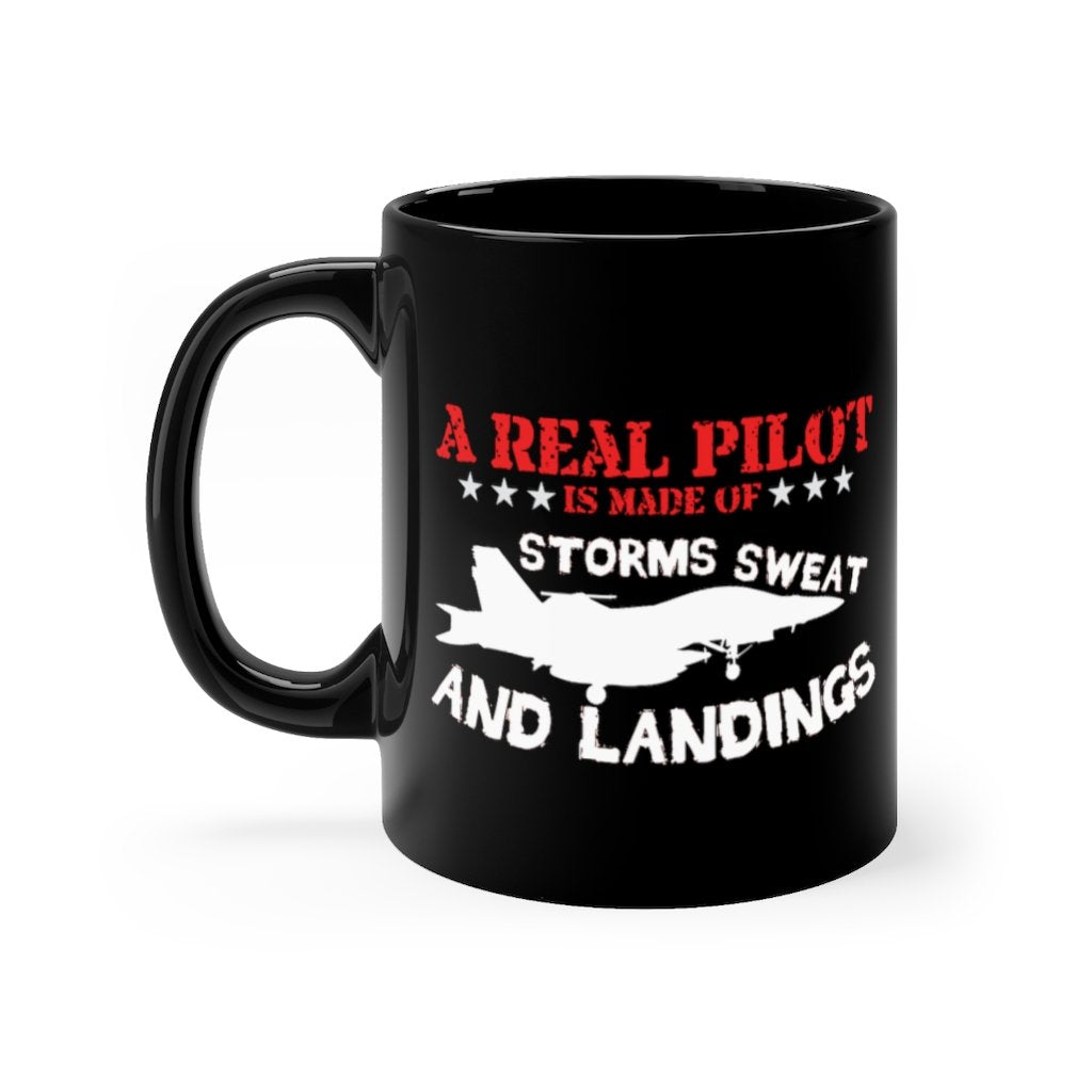 A REAL PILOT AND LANDINGS DESIGNED - MUG Printify