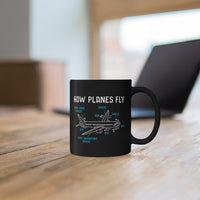 Thumbnail for HOW PLANES FLY DESIGNED - MUG Printify