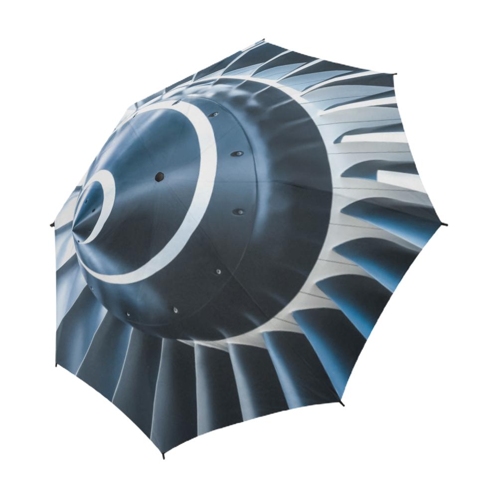 AIRCRAFT ENGINE SEMI-AUTOMATIC FOLDABLE UMBRELLA (MODEL U05) e-joyer