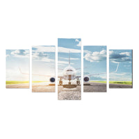 Thumbnail for AIRPLANE READY TO TAKE OFF CANVAS PRINT SETS C (NO FRAME) THE AV8R
