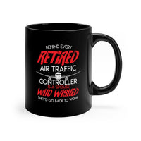 Thumbnail for RETIRED AIR TRAFFIC CONTROLLET DESIGNED - MUG Printify