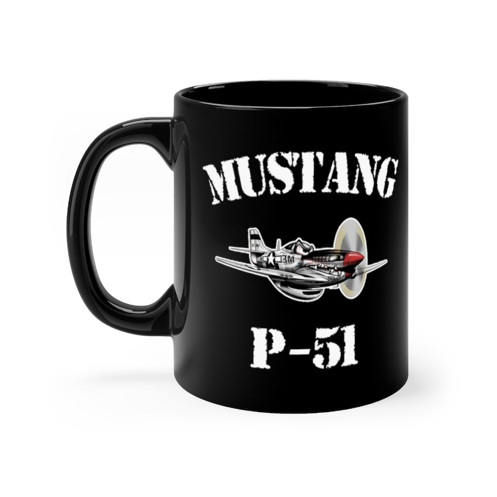 MUSTANG  P-51 DESIGNED - MUG Printify