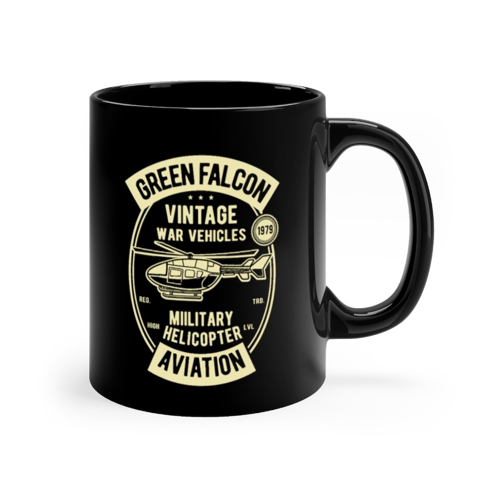 GREEN FALCON AVIATION DESIGNED - MUG Printify