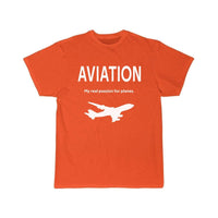Thumbnail for AVIATION MY REAL PASSION FOR PLANES T SHIRT THE AV8R