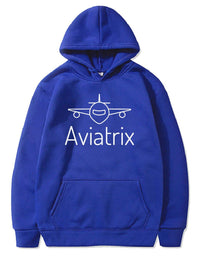 Thumbnail for AVIATRIX AND AIRPLANES PULLOVER THE AV8R