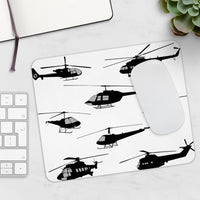 Thumbnail for HELICOPTER BLACK  -  MOUSE PAD Printify