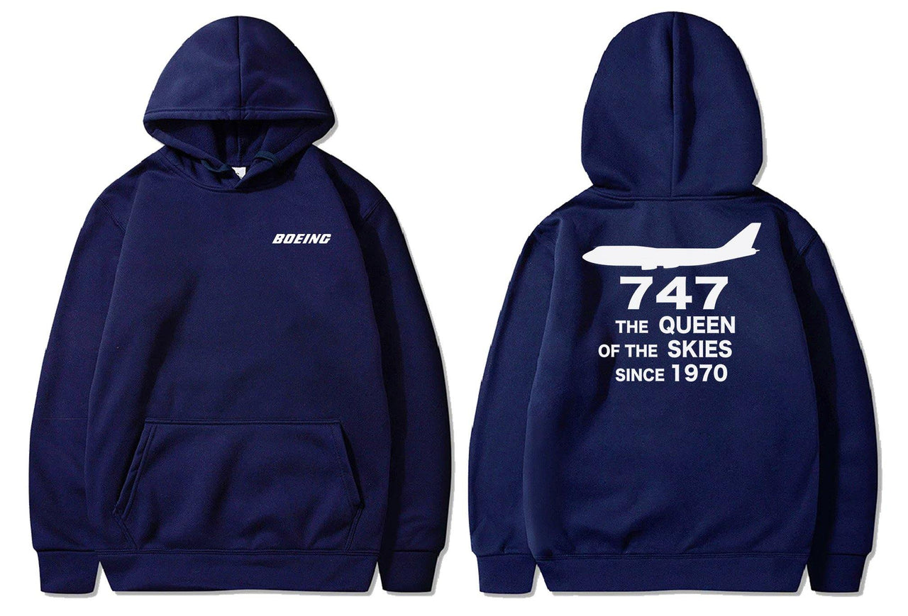 B747 THE QUEEN OF THE SKIES SINCE 1970 DESIGNED PULLOVER THE AV8R