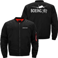 Thumbnail for Boeing 787 Ma-1 Bomber Jacket Flight Jacket Aviator Jacket THE AV8R