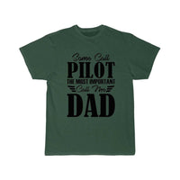 Thumbnail for Pilot Dad Fighter Jet Aircraft T Shirt THE AV8R
