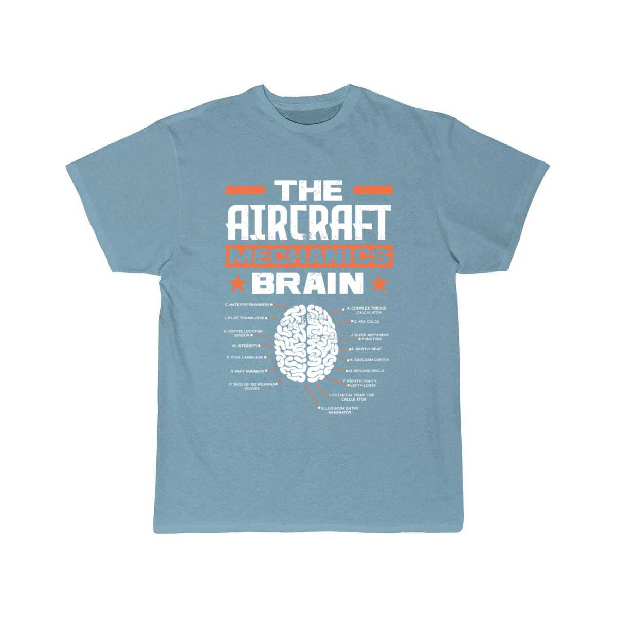 Aircraft Mechanic Brain T-SHIRT THE AV8R